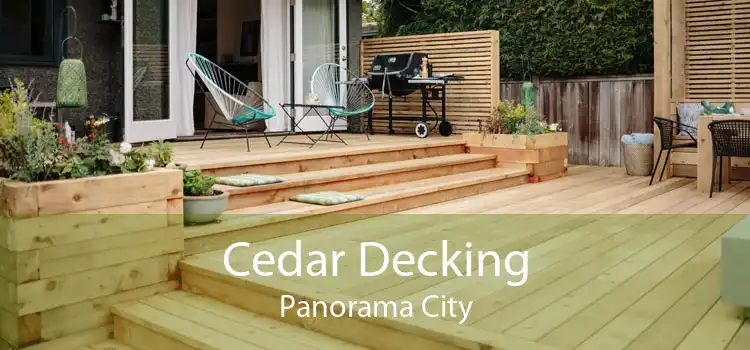 Cedar Decking Panorama City