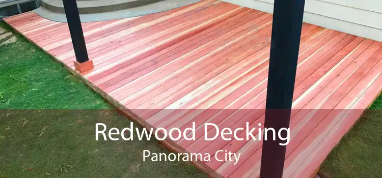 Redwood Decking Panorama City