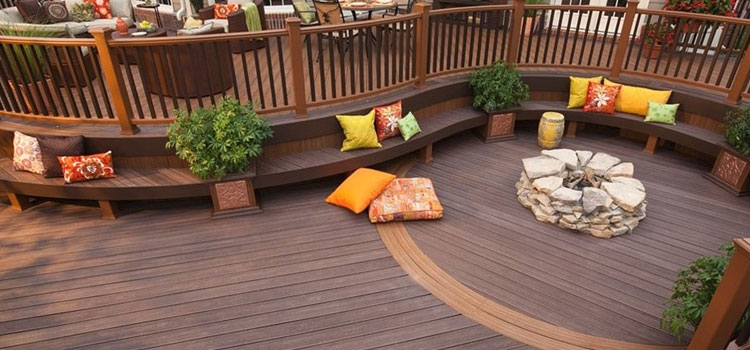 Gray TREX Decking in Panorama City, CA