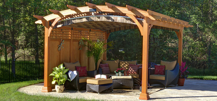 Modern Wood Pergola Installation in Panorama City, CA